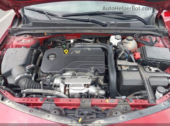 1G1ZD5ST5SF101740 2025 CHEVROLET MALIBU Red Rear view