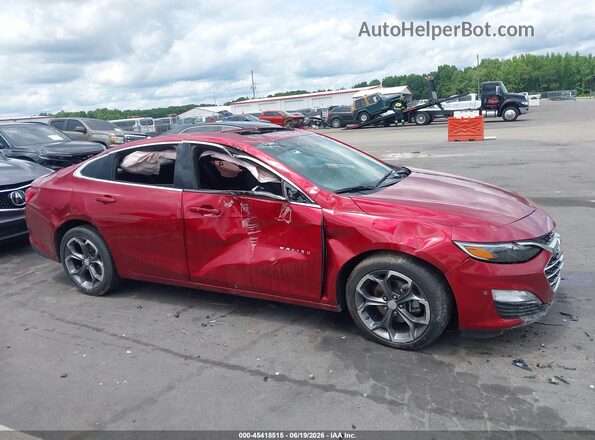1G1ZD5ST5SF101740 2025 CHEVROLET MALIBU Red Rear interior view
