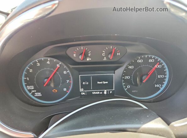 1G1ZD5ST6JF139864 2018 CHEVROLET MALIBU Silver Instrument cluster view