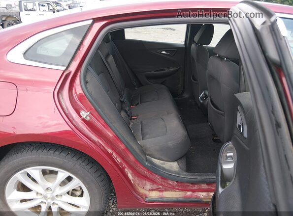 1G1ZD5ST6JF160715 2018 CHEVROLET MALIBU Red Vista de la etiqueta del VIN