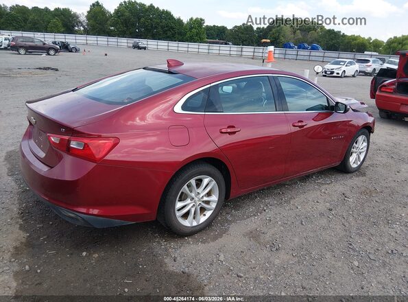 1G1ZD5ST6JF160715 2018 CHEVROLET MALIBU Red Trasero derecho