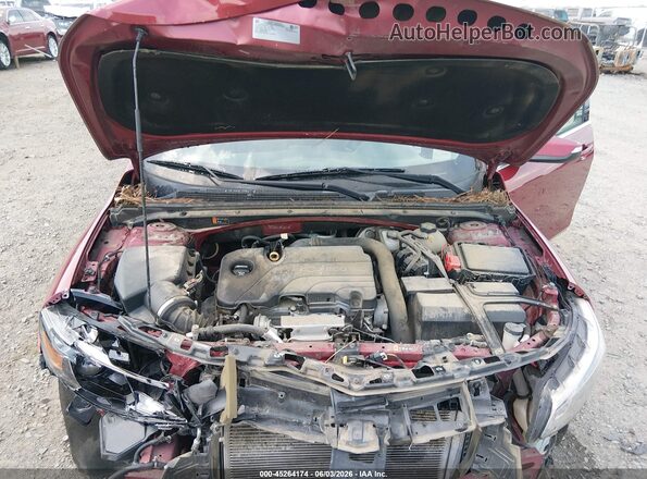 1G1ZD5ST6JF160715 2018 CHEVROLET MALIBU Red Vista trasera
