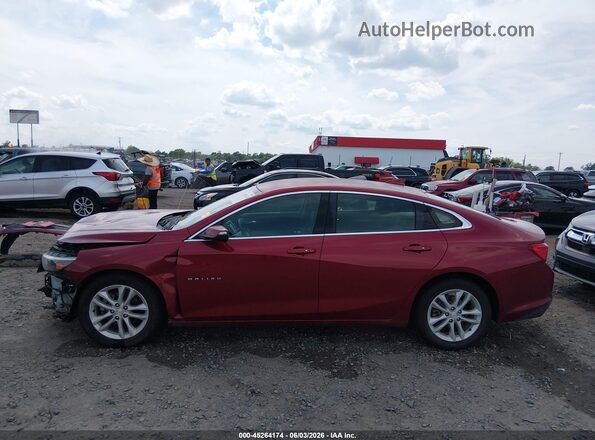 1G1ZD5ST6JF160715 2018 CHEVROLET MALIBU Red 
