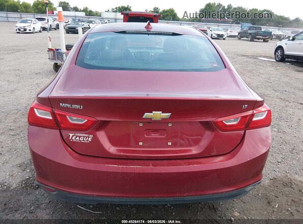 1G1ZD5ST6JF160715 2018 CHEVROLET MALIBU Red 