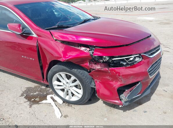 1G1ZD5ST6JF169785 2018 CHEVROLET MALIBU Красный Вид спереди