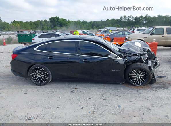 1G1ZD5ST6JF170290 2018 CHEVROLET MALIBU Black Rear interior view