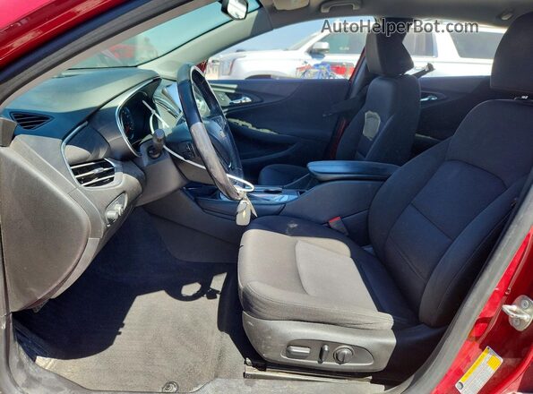 1G1ZD5ST6JF186554 2018 CHEVROLET MALIBU Red წინა სალონის ხედი