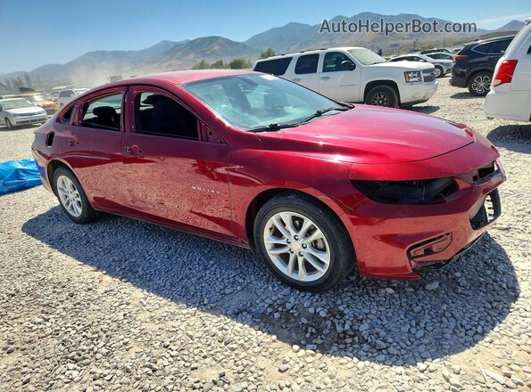 1G1ZD5ST6JF186554 2018 CHEVROLET MALIBU Red წინა მარჯვენა