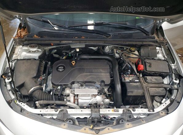 1G1ZD5ST6JF209430 2018 CHEVROLET MALIBU Silver Widok wnętrza z tyłu