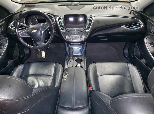 1G1ZD5ST6JF209430 2018 CHEVROLET MALIBU Silver Widok deski rozdzielczej