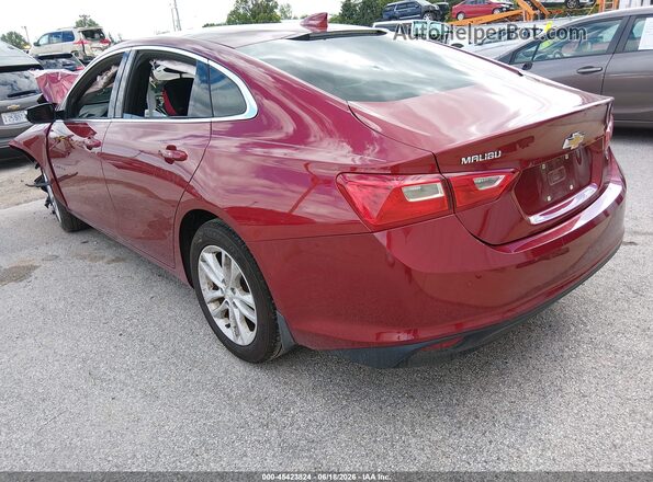 1G1ZD5ST6JF229483 2018 CHEVROLET MALIBU Red Задня ліва чверть