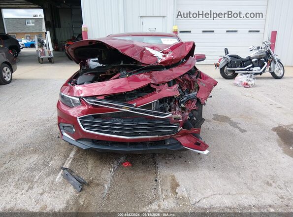 1G1ZD5ST6JF229483 2018 CHEVROLET MALIBU Red Вид щитка приладів