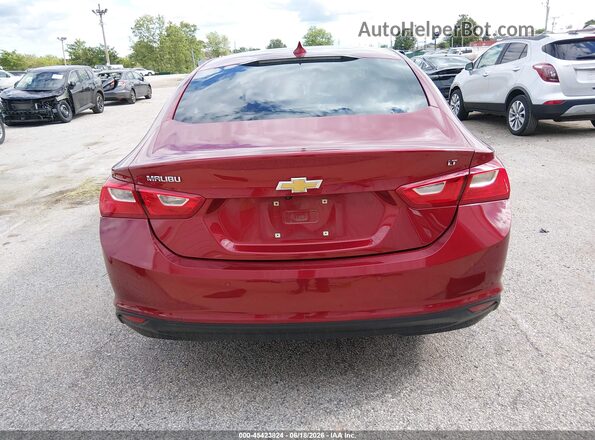 1G1ZD5ST6JF229483 2018 CHEVROLET MALIBU Red 