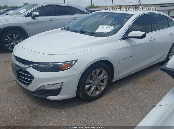 1G1ZD5ST6KF118367 2019 CHEVROLET MALIBU Белый Передняя левая четверть