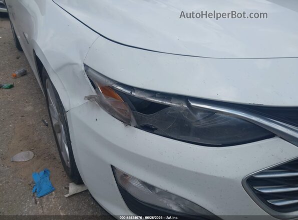 1G1ZD5ST6KF118367 2019 CHEVROLET MALIBU Белый Вид спереди