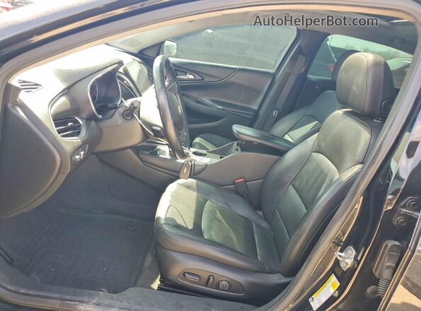 1G1ZD5ST6KF209655 2019 CHEVROLET MALIBU Black Front interior view
