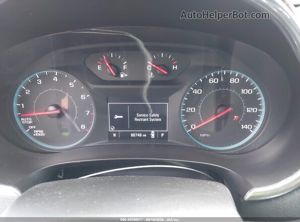 1G1ZD5ST6KF211809 2019 CHEVROLET MALIBU Silver Vista de los asientos traseros