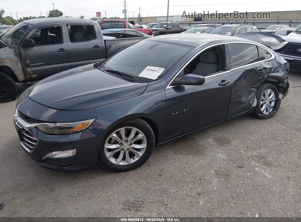 1G1ZD5ST6LF083038 2020 CHEVROLET MALIBU Gray Առջևի ձախ երեք քառորդ տեսարան