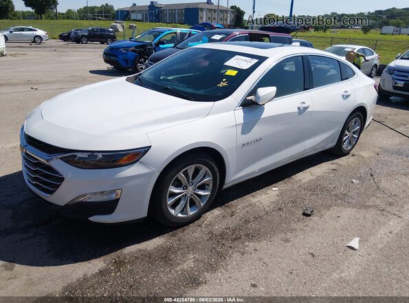 1G1ZD5ST6MF008650 2021 CHEVROLET MALIBU White Front left