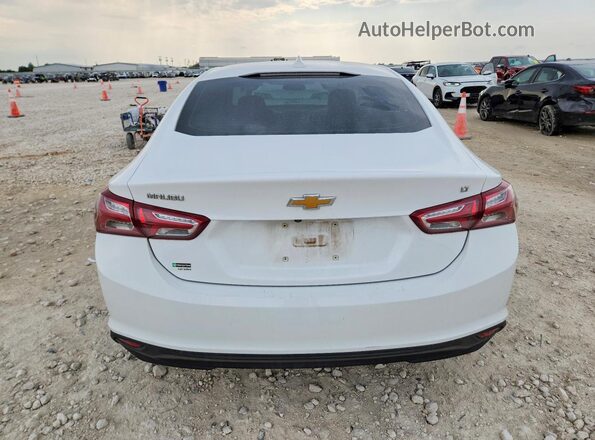 1G1ZD5ST6MF010169 2021 CHEVROLET MALIBU White Widok z tyłu