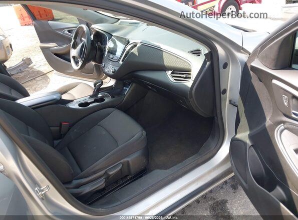 1G1ZD5ST6MF010379 2021 CHEVROLET MALIBU Silver Вид салону спереду