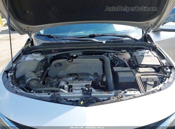 1G1ZD5ST6MF010379 2021 CHEVROLET MALIBU Silver Вид ззаду