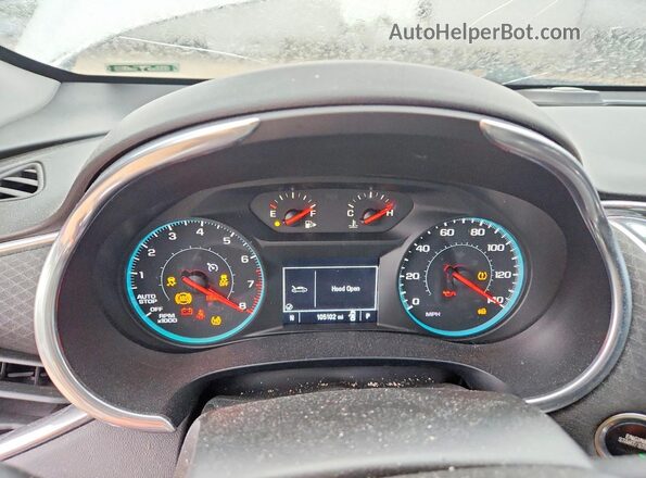 1G1ZD5ST6MF021124 2021 CHEVROLET MALIBU Silver Widok zestawu wskaźników