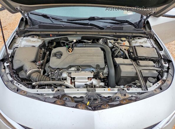 1G1ZD5ST6MF021124 2021 CHEVROLET MALIBU Silver Widok wnętrza z tyłu