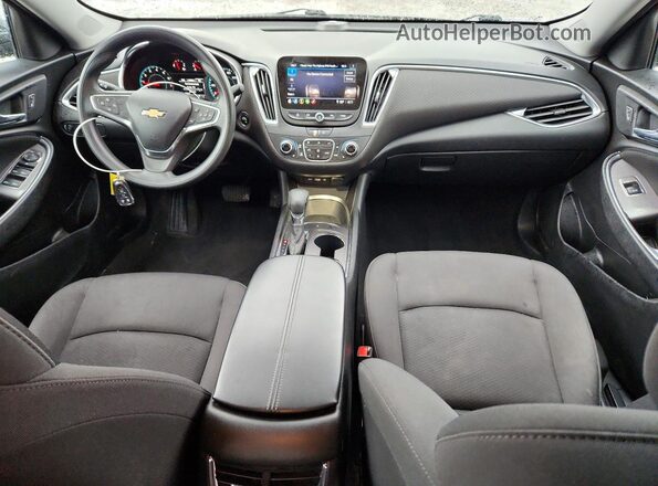 1G1ZD5ST6MF028722 2021 CHEVROLET MALIBU Black Вид панелі приладів