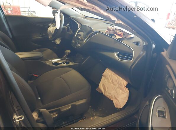 1G1ZD5ST6MF040644 2021 CHEVROLET MALIBU Burgundy Вид салону спереду