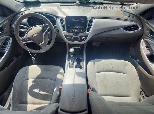 1G1ZD5ST6NF119460 2022 CHEVROLET MALIBU White Առջևի վահանակի տեսք