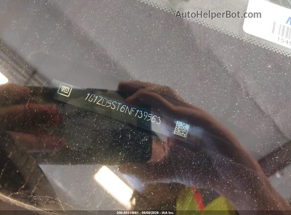 1G1ZD5ST6NF139563 2022 CHEVROLET MALIBU Silver ძრავის განყოფილების ხედი
