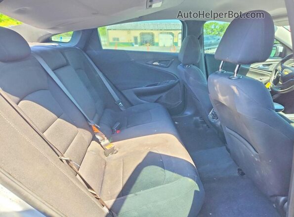 1G1ZD5ST6NF156881 2022 CHEVROLET MALIBU Silver უკანა სავარძლების ხედი