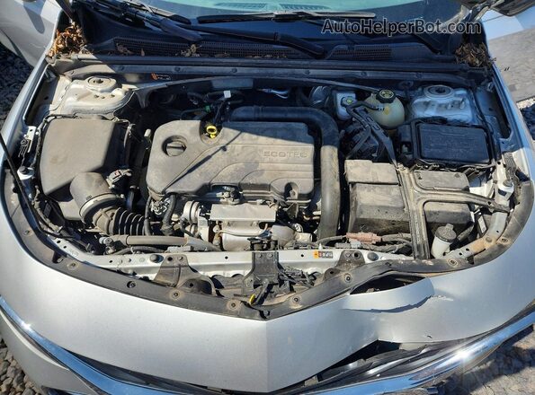 1G1ZD5ST6NF156881 2022 CHEVROLET MALIBU Silver უკანა სალონის ხედი