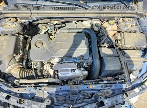 1G1ZD5ST6NF171459 2022 CHEVROLET MALIBU Blue Rear interior view