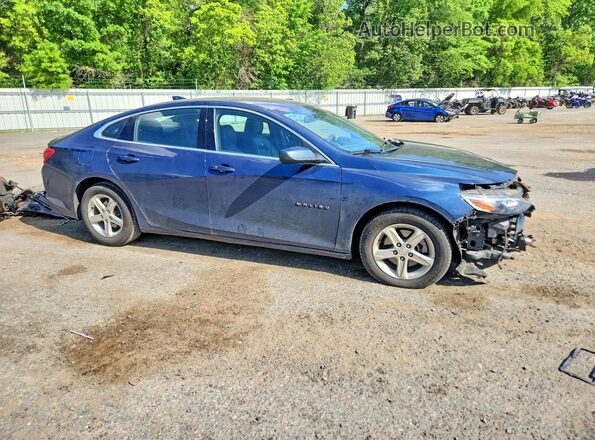 1G1ZD5ST6NF171459 2022 CHEVROLET MALIBU Blue Front right