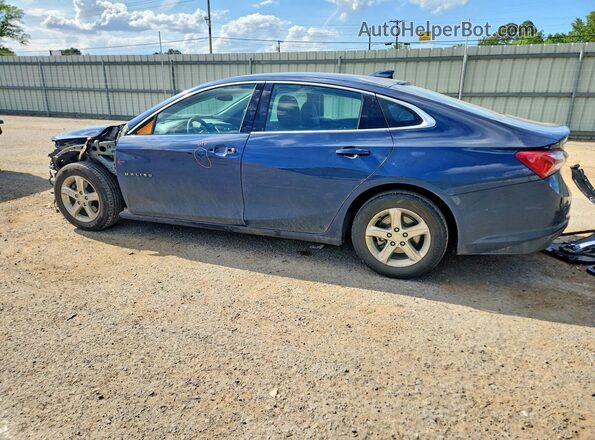1G1ZD5ST6NF171459 2022 CHEVROLET MALIBU Blue Rear left