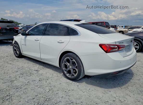 1G1ZD5ST6NF204833 2022 CHEVROLET MALIBU White Trasero izquierdo