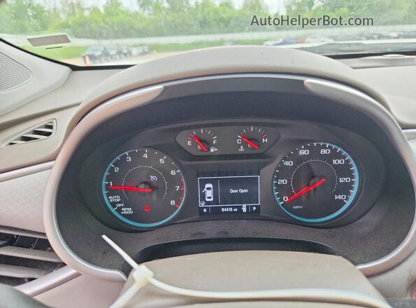 1G1ZD5ST6PF190418 2023 CHEVROLET MALIBU White Vista del cuadro de instrumentos