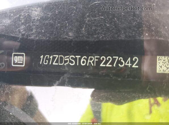 1G1ZD5ST6RF227342 2024 CHEVROLET MALIBU Серый Вид подкапотного пространства