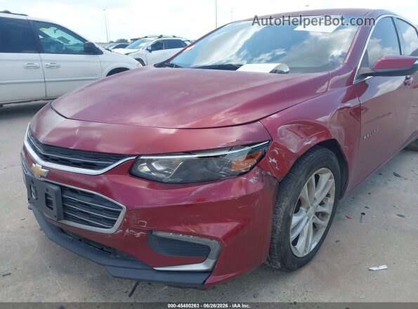1G1ZD5ST7JF137007 2018 CHEVROLET MALIBU Red წინა ხედი