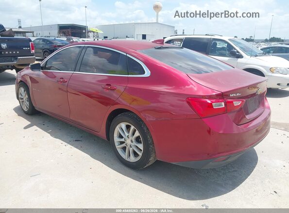 1G1ZD5ST7JF137007 2018 CHEVROLET MALIBU Red უკანა მარცხენა