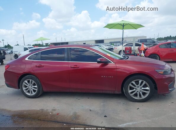 1G1ZD5ST7JF137007 2018 CHEVROLET MALIBU Red ხელსაწყოთა პანელის ხედი
