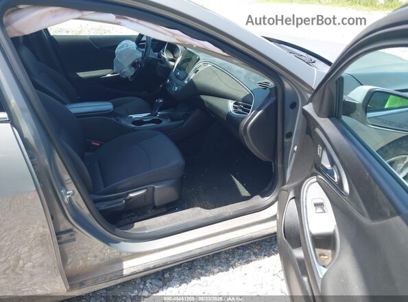 1G1ZD5ST7JF145916 2018 CHEVROLET MALIBU Gray წინა სალონის ხედი