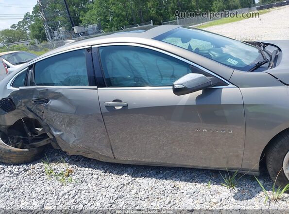 1G1ZD5ST7JF145916 2018 CHEVROLET MALIBU Gray უკანა სალონის ხედი