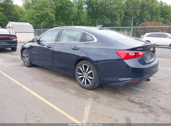 1G1ZD5ST7JF163784 2018 CHEVROLET MALIBU Blue Rear left