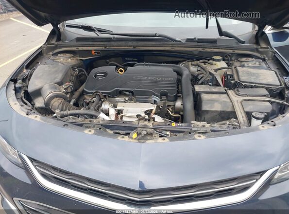 1G1ZD5ST7JF163784 2018 CHEVROLET MALIBU Blue Rear view