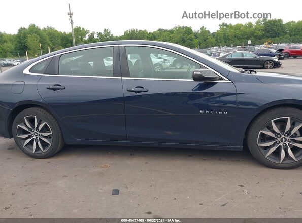 1G1ZD5ST7JF163784 2018 CHEVROLET MALIBU Blue Rear interior view