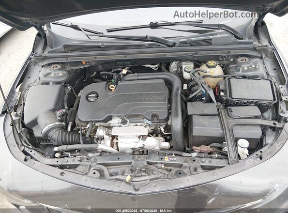 1G1ZD5ST7JF183517 2018 CHEVROLET MALIBU Gray Rear view