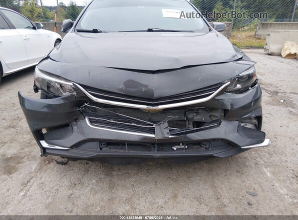 1G1ZD5ST7JF183517 2018 CHEVROLET MALIBU Gray Front view